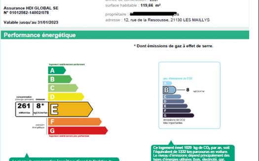 MAISON T6 – ST JEAN DE LOSNE
