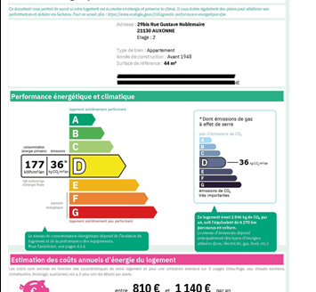 JOLI APPARTEMENT ATYPIQUE T2 – 2ème ETAGE